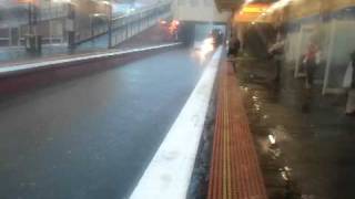 Flooding at South Yarra station Melbourne [upl. by Gahl]