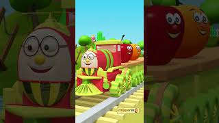 Humpty the Fruit Train Hindi  Part 2  Humpty Fruit Train Orange Hindi  shorts hindibabysongs [upl. by Godrich]