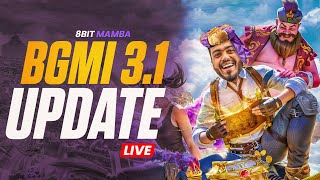 🔴GETTING BENTLEY IN BGMI TONIGHT BGMI 31 UPDATE  8bitMAMBA LIVE [upl. by Taffy786]