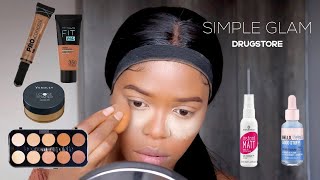 Drugstore MAKEUP FOR BEGINNERS beginners makeup TebelloRapabi [upl. by Maletta]