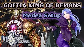 Goetia King of Demons Medea Setup  Solomon FGO NA [upl. by Ioved]