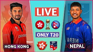 🔴Live Nepal vs Hongkong T20I Friendship Cup  NEP vs HK Live  Nepal Live Match Today cricketlive [upl. by Anna]