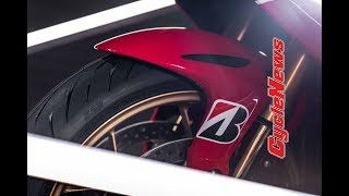 Bridgestone Battlax S22 Track Test  Cycle News [upl. by Ecnerol236]