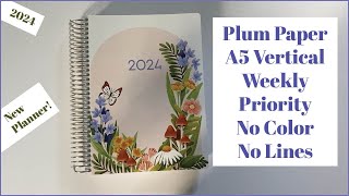 The Ultimate Planner Unboxing Plum Paper A5 Vertical Priorities Revealed [upl. by Otes467]