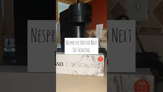 Nespresso Vertuo Next DeScaling nespressovertuo nespresso [upl. by Akelahs]