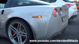 Corvette C6 Z06 brutal sound start up and loud revs [upl. by Eniamret]