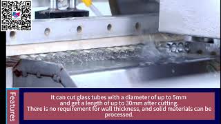 How to Cut Borosilicate TubeMethods to Cut Quartz TubeAutomatic Glass Tube Cutting Machine [upl. by Jenn]