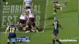 NRL Big Hits  Here Comes The BOOM synced [upl. by Eissim]