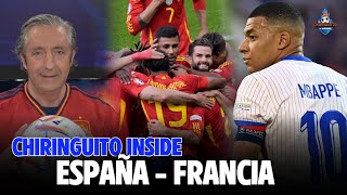 ⚽️ ESPAÑAFRANCIA  EURO2024  Chiringuito Inside [upl. by Nnadroj]