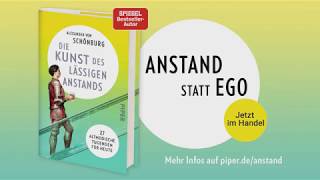 Alexander von Schönburg »Die Kunst des lässigen Anstands«  Treue [upl. by Belva]