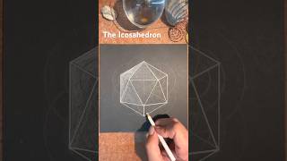 How to draw the Icosahedron using the 853 Golden Circle Fast [upl. by Okir]