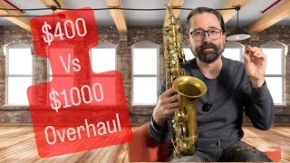 400 vs 1000 Saxophone Overhaul [upl. by Adnalor]