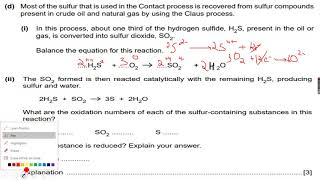 ASLevel Chemistry Redox Reactions Part 9 [upl. by Enaols882]