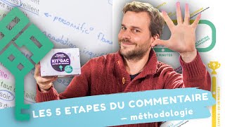 Les 5 étapes du commentaire composé   Bac de français 2025 [upl. by Adler]