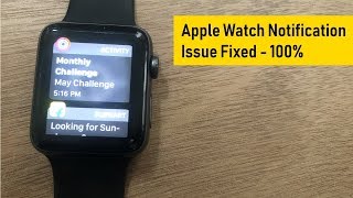 Apple Watch isnt Notifying while i get text message or Other Notificiation [upl. by Ennelram136]