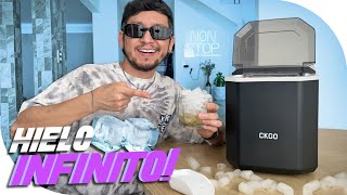 MÁQUINA DE HIELO PORTÁTIL HIELO EN 7 MINUTOS CesarFlowersVlogs [upl. by Massie798]