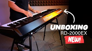 Unboxing Roland RD2000EX Stage Piano Idaman untuk Musisi Profesional [upl. by Voccola]