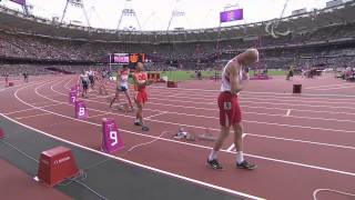 Athletics  Mens 200m  T36 Final  London 2012 Paralympic Games [upl. by Ettenna]