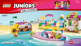 LEGO instructions  Juniors  10747  Andrea and Stephanies Beach Holiday [upl. by Kirven]