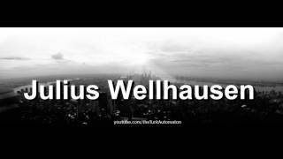 How to pronounce Julius Wellhausen in German [upl. by Iv]