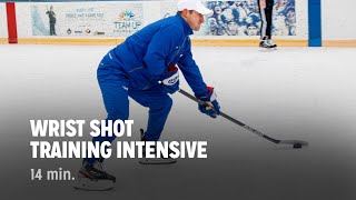 iTrain Hockey Wrist Shot Training Intensive [upl. by Lelia35]