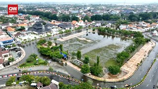 Kondisi Terkini Kota Demak dari Udara Sejak Diterjang Banjir [upl. by Lledyr710]