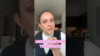 Trying the underpainting technique for my makeup today makeuptutorial makeuplover [upl. by Buerger]