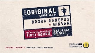 Brora Rangers 50 Girvan  William Hill Scottish Cup 201718 – First Round [upl. by Lambert]