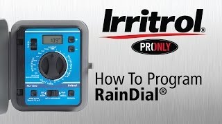 How to Program Your Rain Dial Controller [upl. by Alioz]