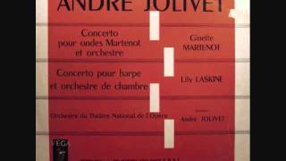 André Jolivet Concerto For Ondes Martenot and Orchestra Ginette Martenot [upl. by Richey]