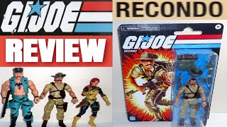 GI Joe  quot Recondo Review quot  RETRO VERSION [upl. by Agustin363]