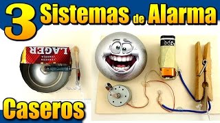 3 SISTEMAS de ALARMA Caseros cómo se hacen  Te Digo Cómo [upl. by Eckmann170]