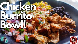 HOW TO MAKE YOUR OWN CHIPOTLE BURRITO BOWL AT HOME  COPYCAT RECIPE [upl. by Gambrill]