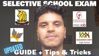 2023 UPDATE How I Got ALL Superiors in the Selective School Exam Guide  Tips amp Tricks [upl. by Gisser781]