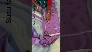 চুড়িদার cutting✂️for beginners🏠fashion ytshort💐 subscribe for more💁👍❤️ [upl. by Agle]