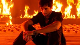 Enrique Iglesias  Ayer closeup english multilang lyrics [upl. by Enelyak]