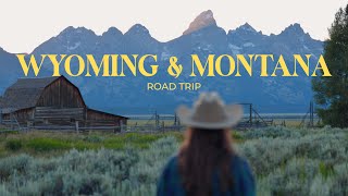 Epic 9Day Road Trip Exploring Wyoming amp Montana  Grand Tetons Yellowstone Glacier National Park [upl. by Enogitna]