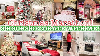 CHRISTMAS DECORATING MARATHON 2024  CHRISTMAS DECORATE WITH ME  CHRISTMAS DECORATION IDEAS [upl. by Kent]