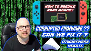 Rebuilding firmware emmc memory Nintendo Switch [upl. by Effie]