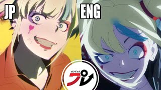 Suicide Squad Isekai JP vs ENGLISH DUB  Episode 13 [upl. by Ytsirc]