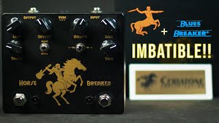 Ceriatone Horse Breaker  Klon Centaur  BluesBreaker MK1 en un solo pedal [upl. by Eiuqcaj655]