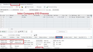 InterCompany STO With Configuration [upl. by Namaan]