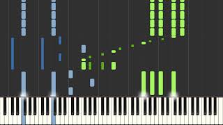 Toss a Coin to Your Witcher Piano Tutorial Synthesia Patrik Pietschmann [upl. by Bonaparte]