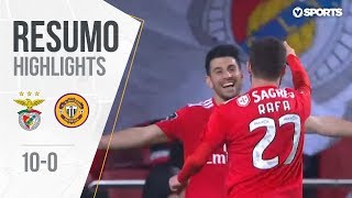 Highlights  Resumo Benfica 100 Nacional Liga 1819 21 [upl. by Ailerua]