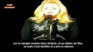 MADONNA hommage MICHAEL JACKSON VM Awards 2009 FRANCAIS sous titres [upl. by Emoreg]