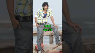 Rebel Star Prabhas Age Transformation 20022024 prabhas shorts [upl. by Ahselaf655]