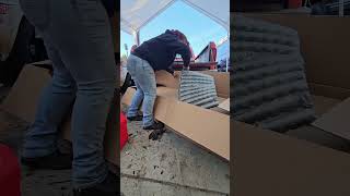 🛠️🧰 Truck Bed Tool Box Install with NatashasCars Shorts [upl. by Ode]