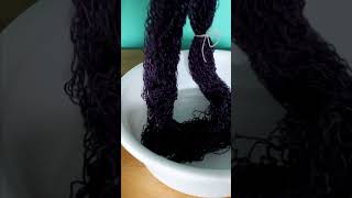 Resetting Yarn knitting frogging knittingtips niddynoddy [upl. by Etteve]