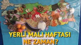 Yerli Malı Haftası Ne Zaman [upl. by Arbua]