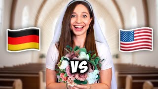 GETTING MARRIED in the USA vs Germany  Feli from Germany [upl. by Yrrej]